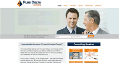 Desktop Screenshot of plusdelta.net