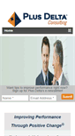 Mobile Screenshot of plusdelta.net